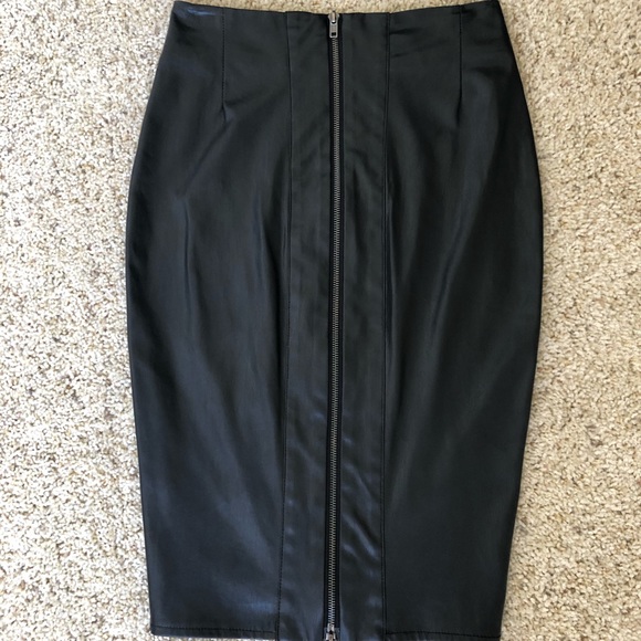 Fashion Nova Dresses & Skirts - Faux leather skirt